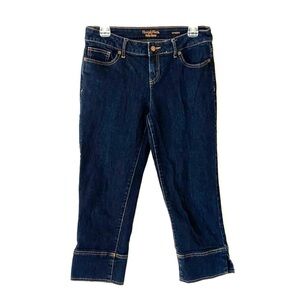 SIMPLY Vera by Vera Wang Straight Dark Denim Jean